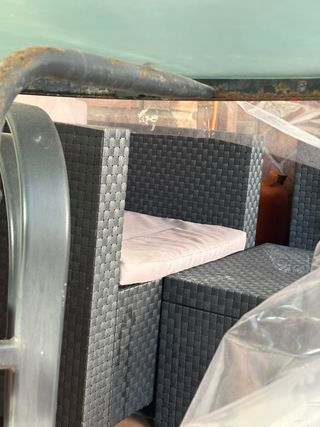 Mesa y 4 Sillas de Exterior