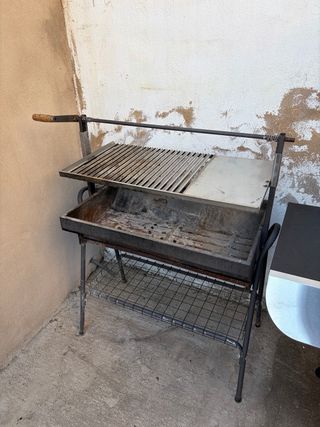 Barbacoa con plancha y ascensor