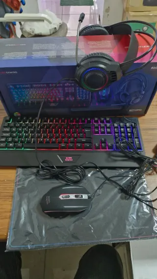 Mars Gaming MCP124PRO Combo Gaming 4en1