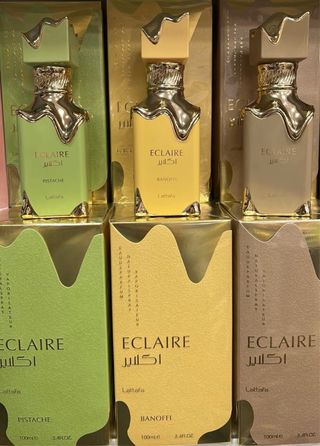 Perfume Eclaire Lattafa Pistache y Banoffi