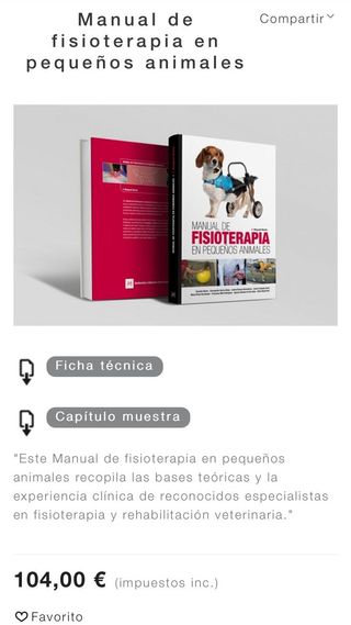 Manual de Fisioterapia en Pequeños Animales