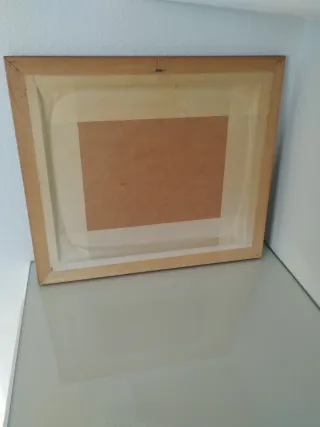 Cuadro Decorativo Cerámica y Madera