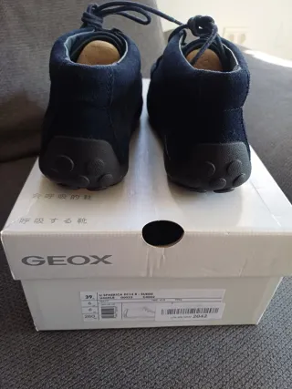 Geox U Spherica Ec14 B Mocasines Hombre Azul