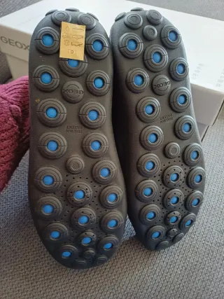 Geox U Spherica Ec14 B Mocasines Hombre Azul