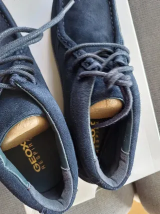 Geox U Spherica Ec14 B Mocasines Hombre Azul