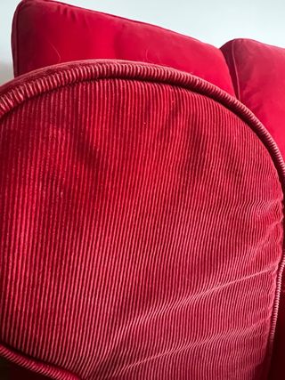 Sofá 3 plazas Ektorp Rojo