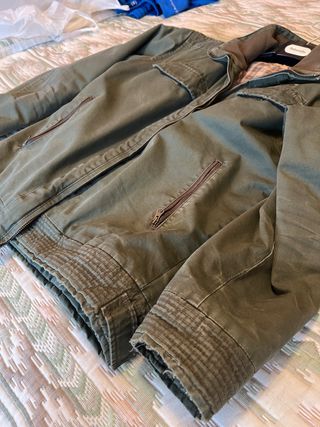 Cazadora Quiksilver Talla S Verde Militar.