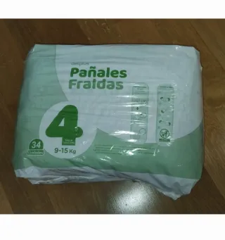 Pañales Talla 4 Deliplus - 34 uds