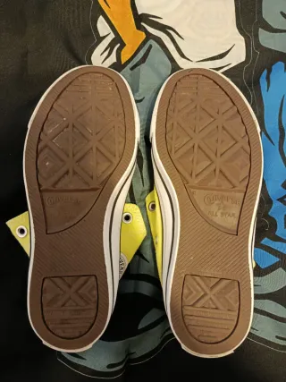 Converse All Star Amarillas Talla X