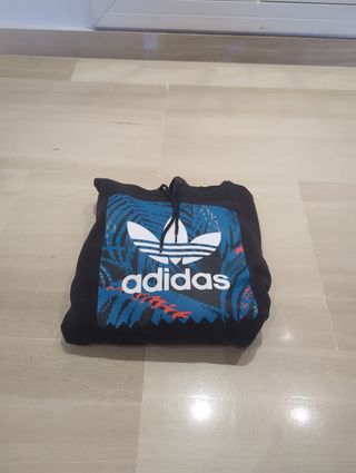 Sudadera Adidas Originals Negra Gráfico Talla M