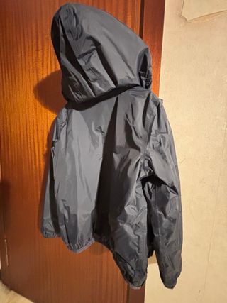 K-Way Bambina Giacca Impermeabile Blu