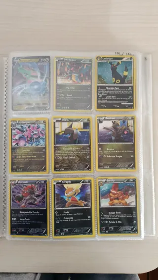 Álbum de cartas Pokémon