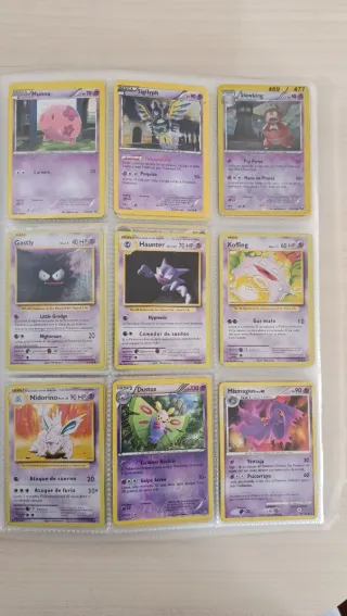 Álbum de cartas Pokémon