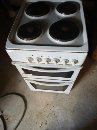 Cocina Eléctrica con Horno Doble