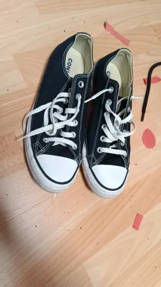 Converse Negras Talla 41.5