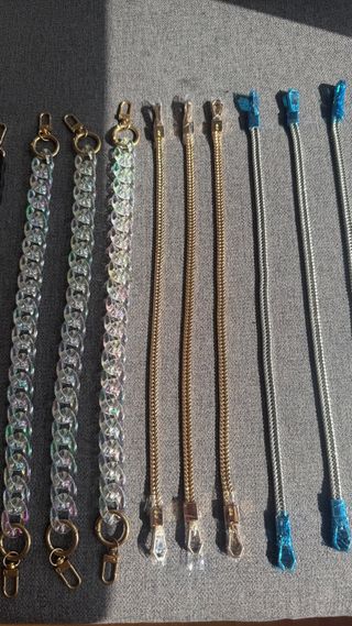 Cadenas intercambiables para bolsos