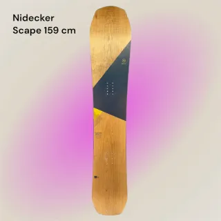 Tabla Snow Nidecker Scape 159cm "New"