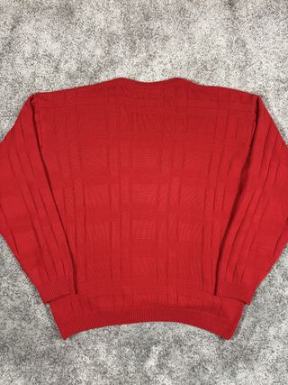 Jersey Lacoste Chemise Vintage Rojo Talla 6 XL