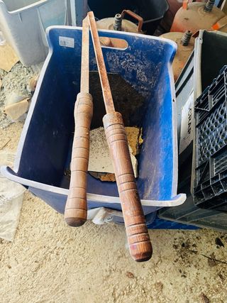 Herramientas de carpintería antiguas