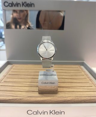 Reloj Calvin Klein Plata Malla Acero