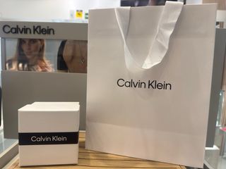 Reloj Calvin Klein Plata Malla Acero