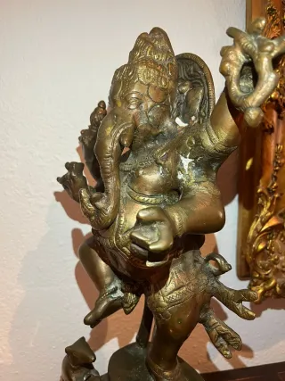 Ganesha de Bronce Danzante