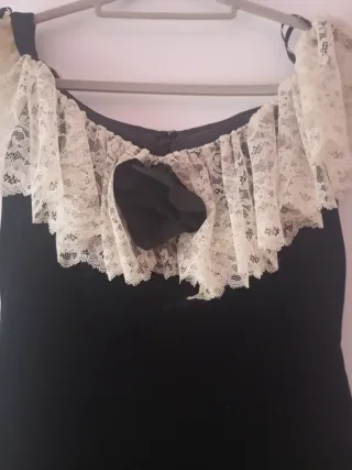 Abito Pronovias Taglia 42 Pelle Pesca