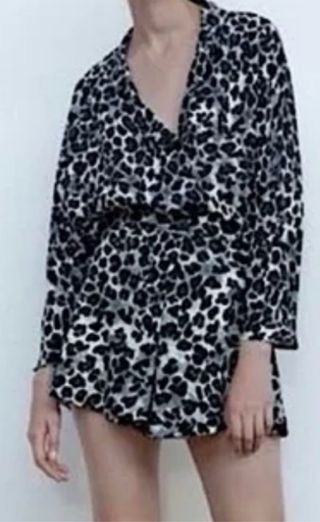 Conjunto estampado leopardo