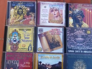 Lote 44 CDs Semana Santa Religiosa 8 euros unidad