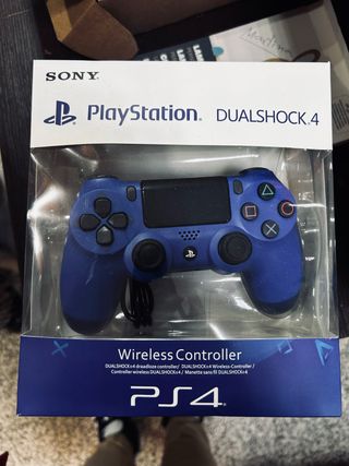Mando DualShock 4 PS4 Inalámbrico Azul