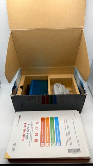 Nintendo 3DS - Aqua Blue - Completo