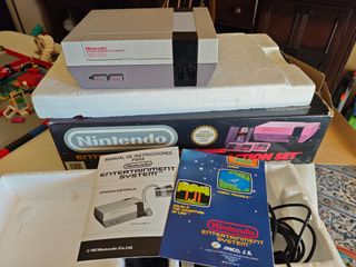 Nintendo NES Action Set Completa + 8 Juegos