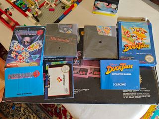Nintendo NES Action Set Completa + 8 Juegos