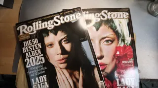 2 Revistas Rolling Stone con Lady Gaga en portada