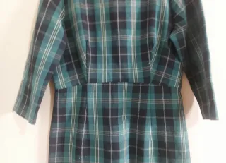 Vestido Cortefiel cuadros