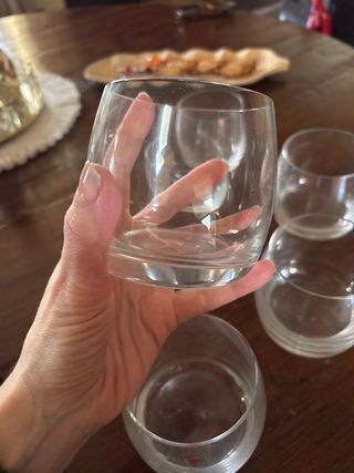Bicchieri da brandy in cristallo di vetro