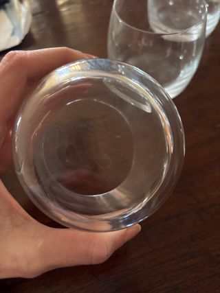 Bicchieri da brandy in cristallo di vetro