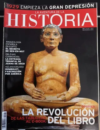 9 números de revista la Aventura de la Historia