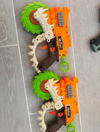 Pack 3 Pistolas Dardos Goma Espuma