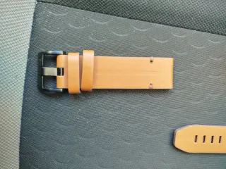 Correa Garmin 22mm Cuero Marrón