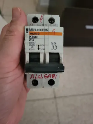 Interruptor magnetotérmico Merlin Gerin K60N