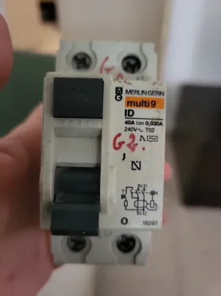 Interruptor magnetotérmico Merlin Gerin K60N