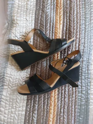 Sandalias Clarks Negras