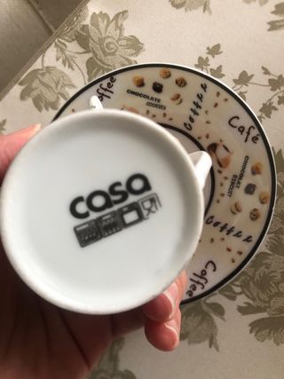Juego de café CASA 6 piezas