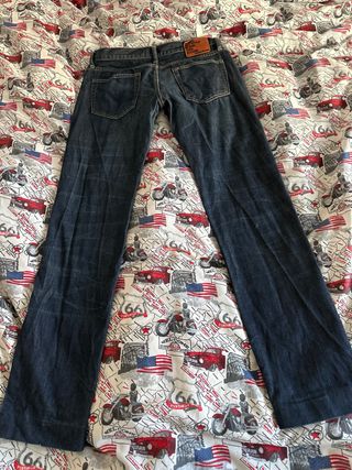 Jeans donna blu veste 44