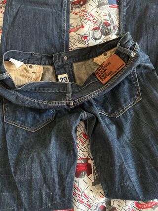 Jeans donna blu veste 44