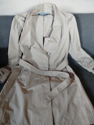 Gabardina Prada Beige