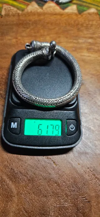 Bracciale snake in argento