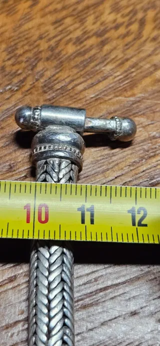 Bracciale snake in argento