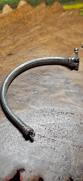 Bracciale snake in argento